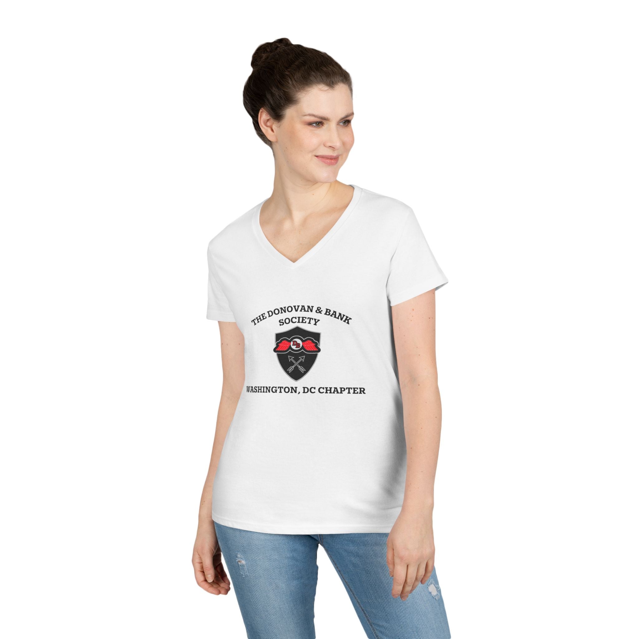 Washington, DC Chapter Ladies V Neck