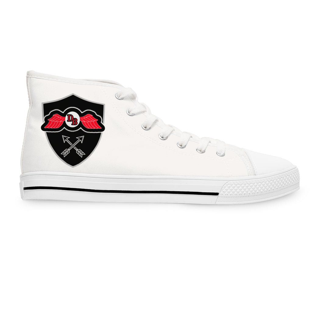 The Valkyrie Ascendant: Society Women's High Top Sneakers