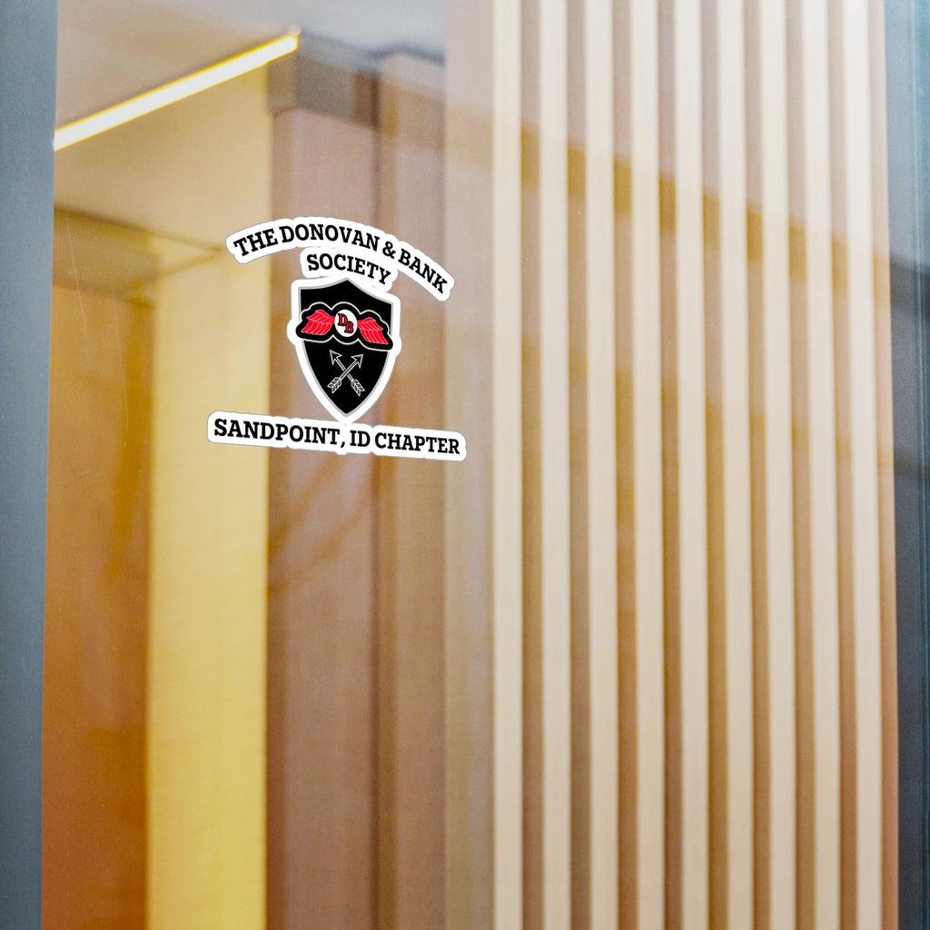 Sandpoint, ID Chapter Guerilla Campaign Stickers