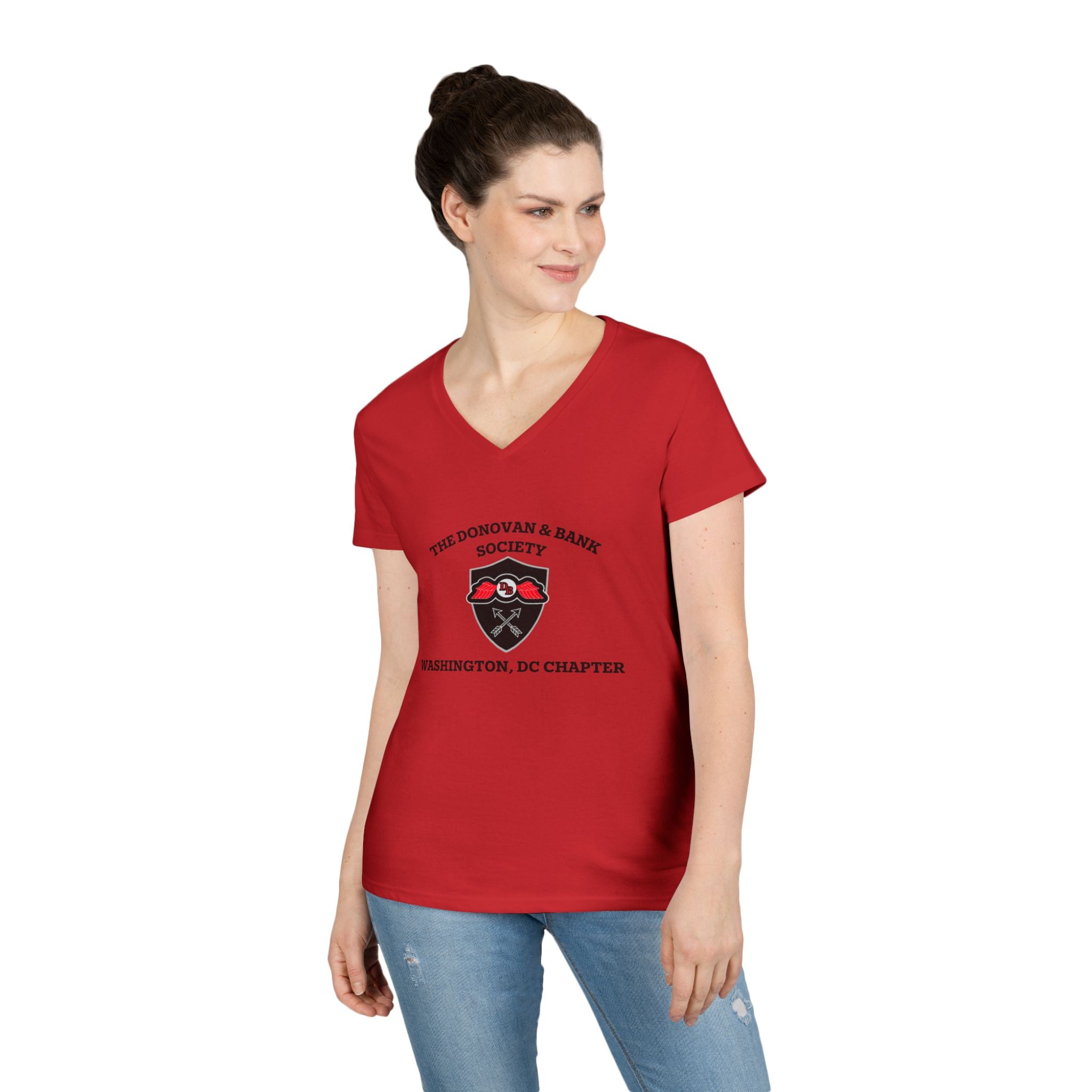 Washington, DC Chapter Ladies V Neck