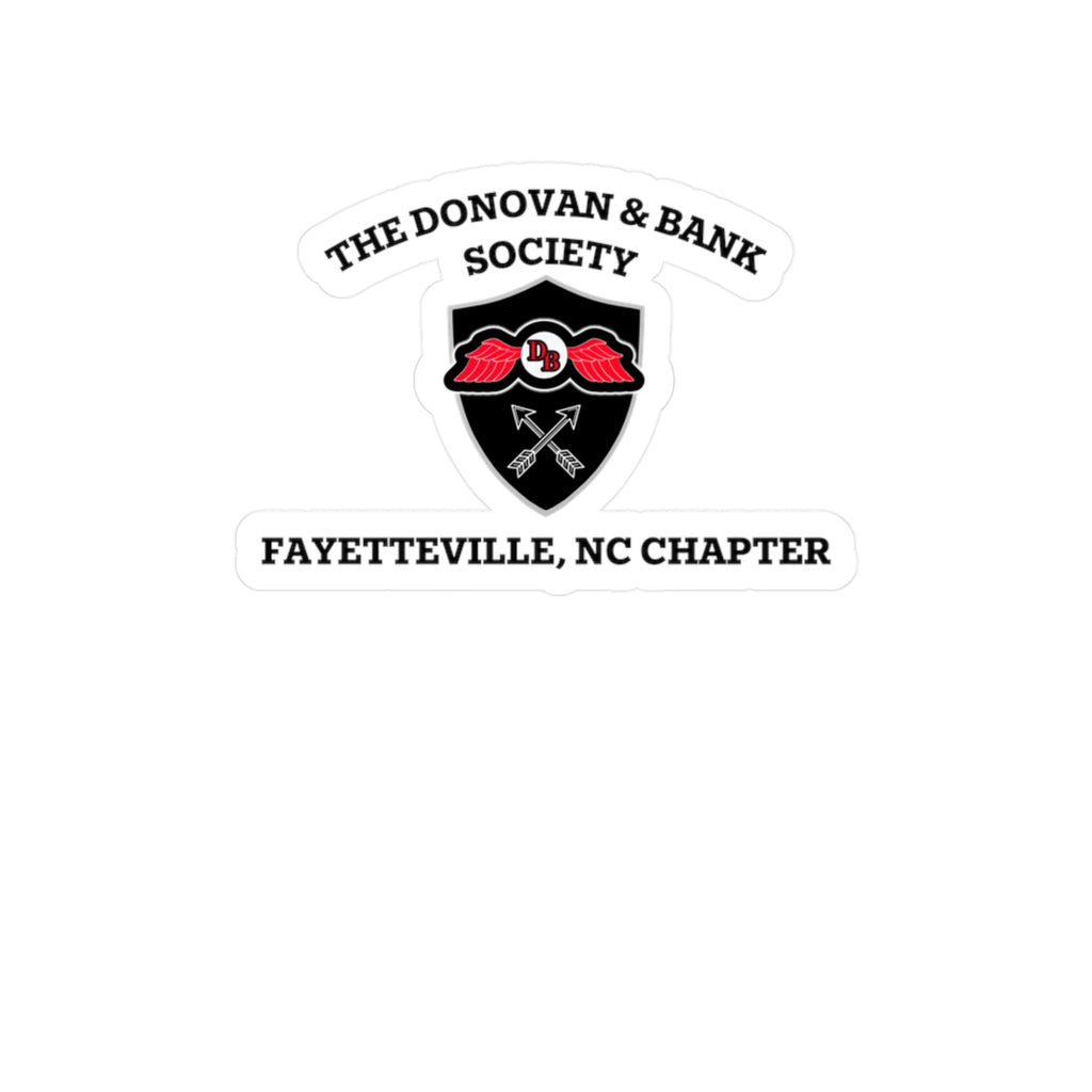 Fayetteville, NC Chapter Guerilla Campaign Stickers