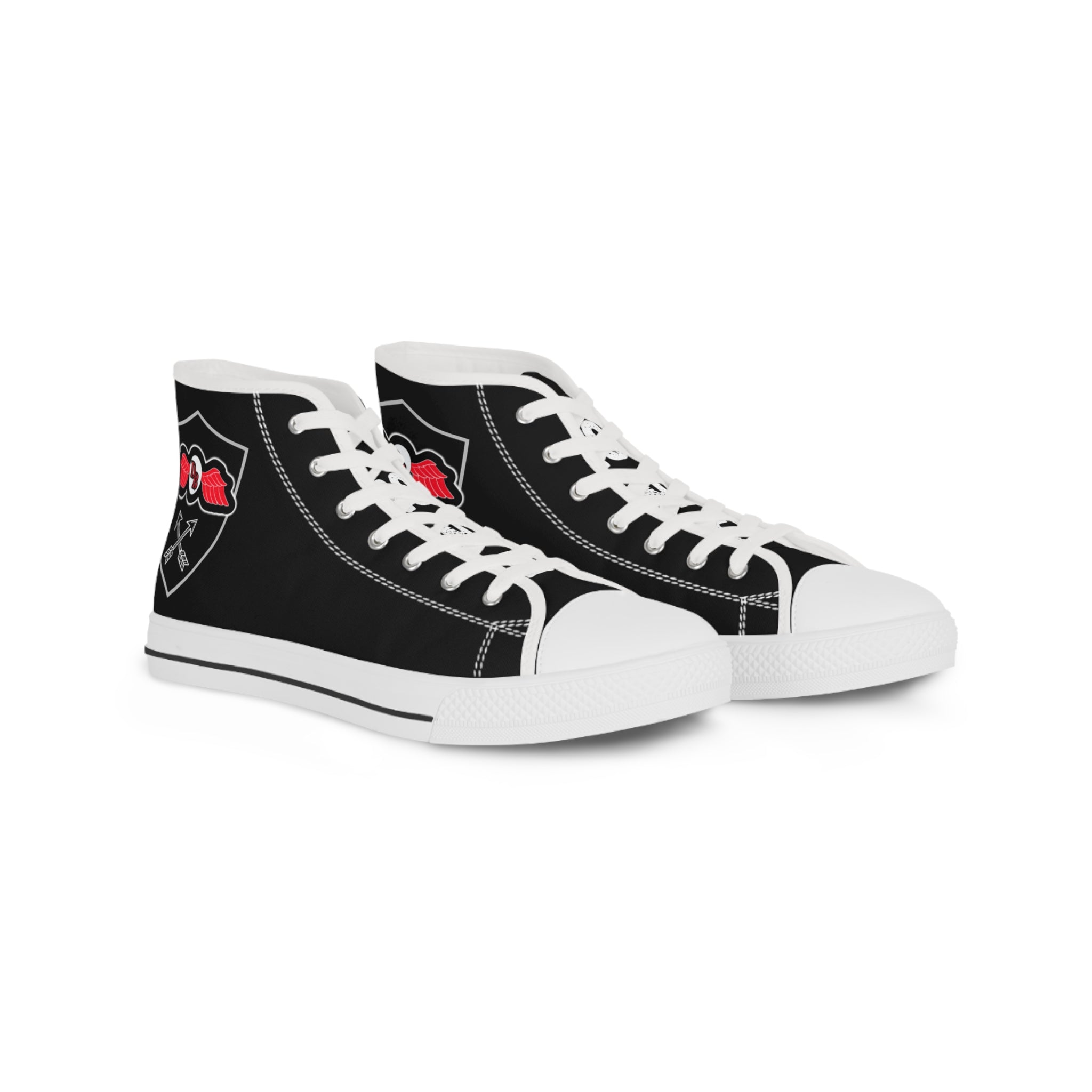 The Reaper's Advance: Men's High Top Sneakers