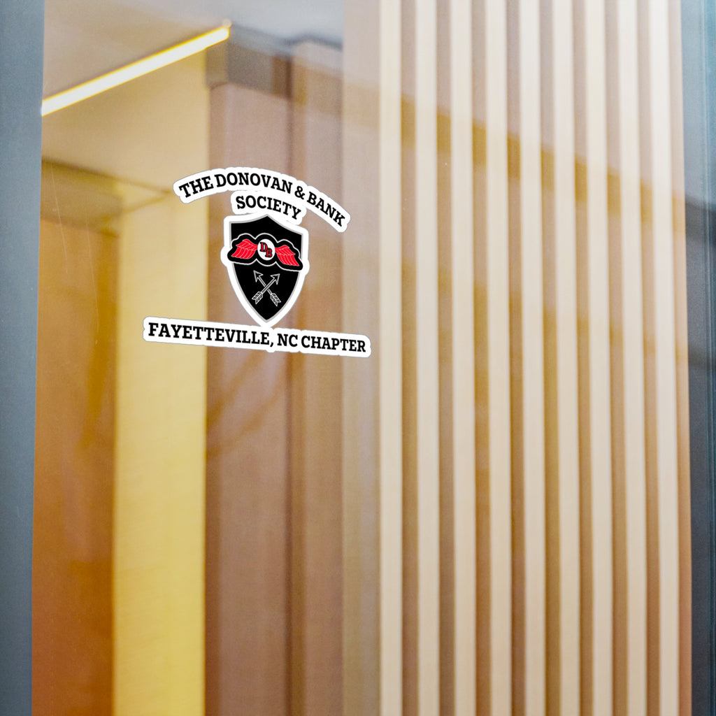 Fayetteville, NC Chapter Guerilla Campaign Stickers