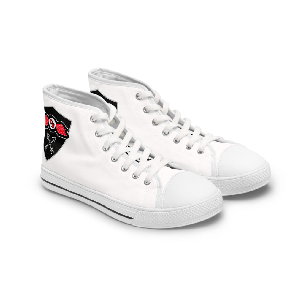 The Valkyrie Ascendant: Society Women's High Top Sneakers