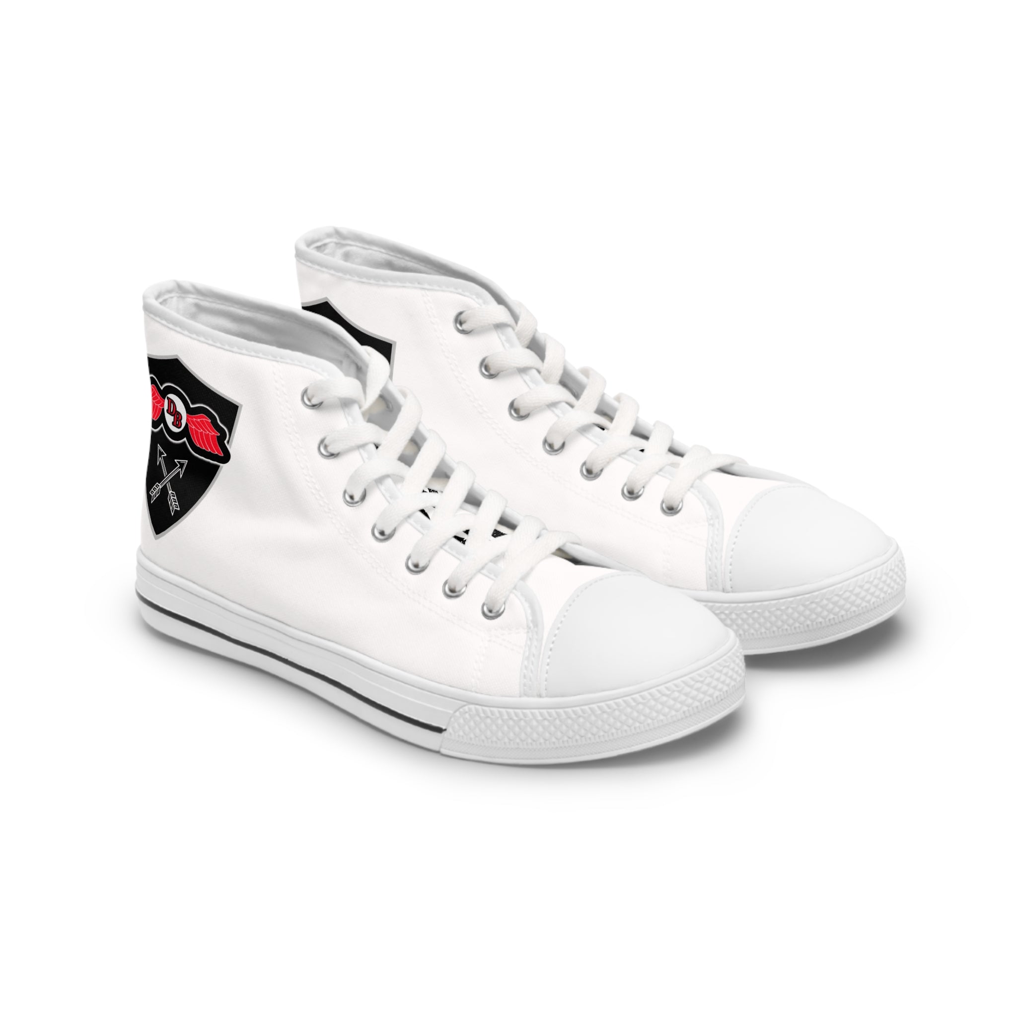 The Valkyrie Ascendant: Society Women's High Top Sneakers